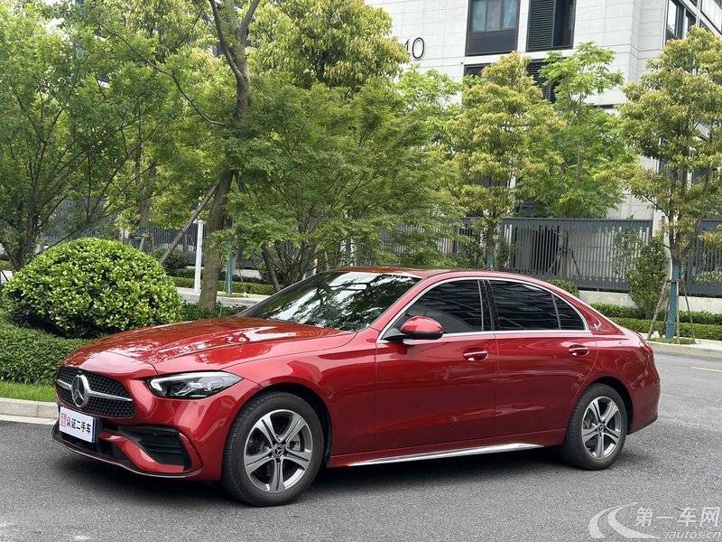 奔驰C级 C200L 2022款 1.5T 自动 运动版 (国Ⅵ) 