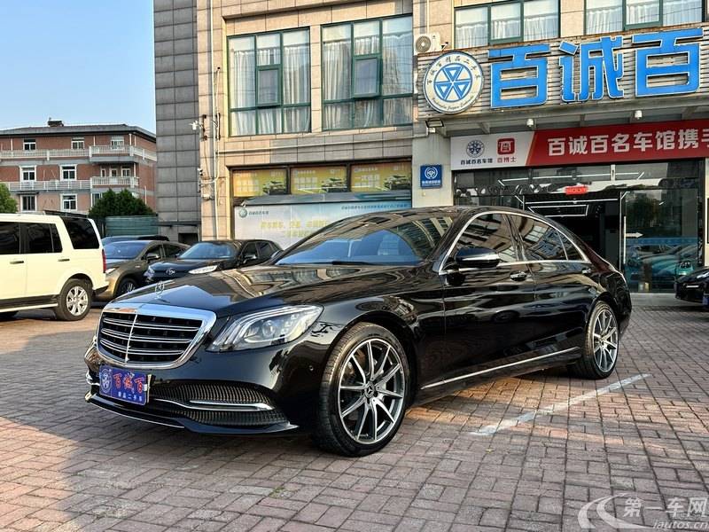 奔驰S级 S350L [进口] 2019款 3.0T 自动 汽油 尊贵型 