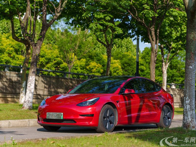 特斯拉MODEL 3 2021款 自动 改款标准续航升级版 纯电动 