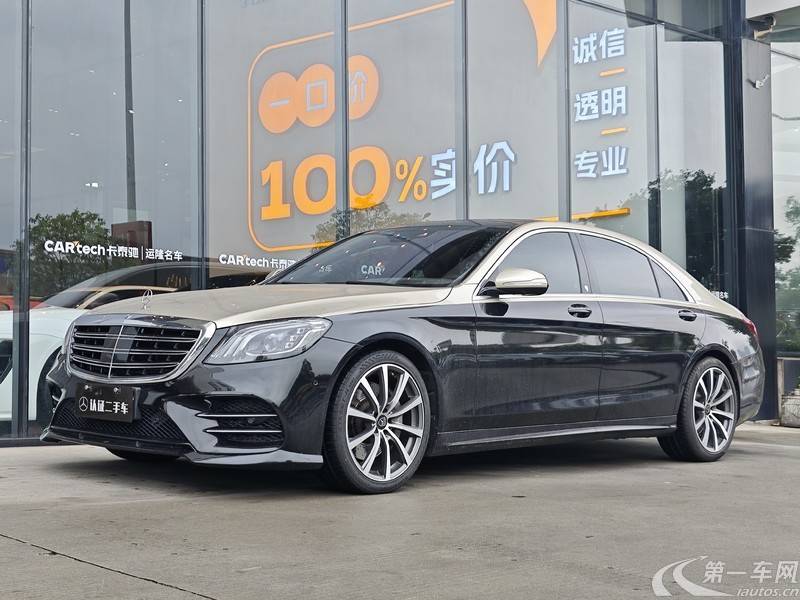 奔驰S级 S450 [进口] 2018款 3.0T 自动 汽油 加长版 