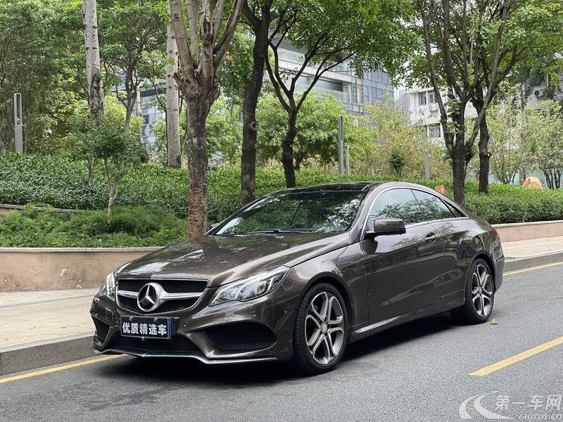 奔驰E级Coupe E260 [进口] 2014款 2.0T 自动 (欧Ⅴ) 