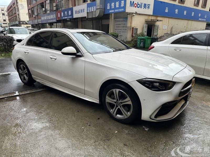 奔驰C级 C200L 2022款 1.5T 自动 运动版 (国Ⅵ) 