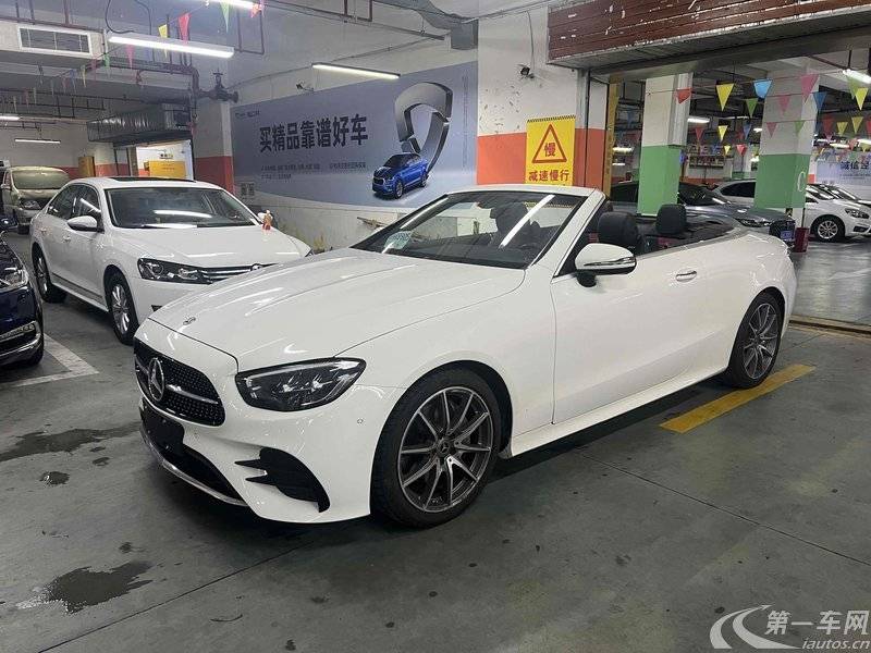 奔驰E级敞篷 E260 [进口] 2021款 2.0T 自动 改款敞篷轿跑车 