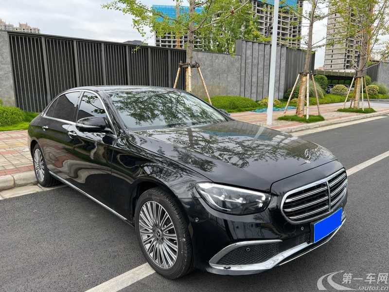 奔驰E级 E300L 2021款 2.0T 自动 汽油 时尚型 (国Ⅵ) 