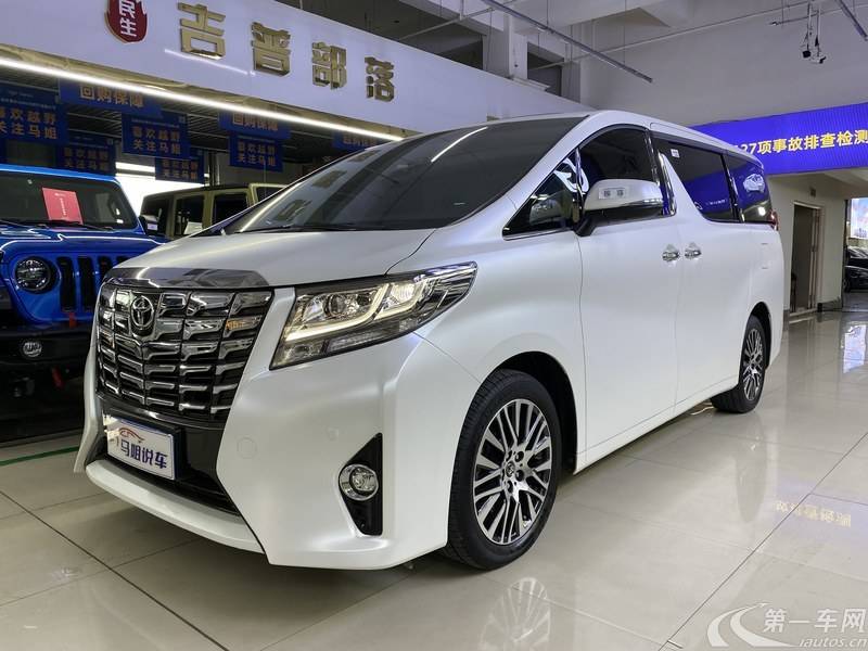 丰田埃尔法 [进口] 2015款 3.5L 自动 7座 尊贵版 