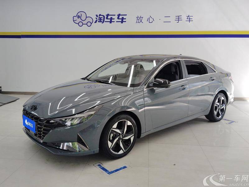 现代伊兰特 2021款 1.5L 自动 4门5座三厢车 TOP旗舰版 (国Ⅵ) 