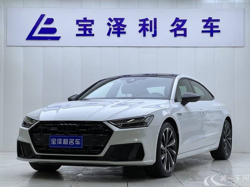 奥迪A7L 45TFSI 2022款 2.0T 自动 S-line见远型流晶套装 (国Ⅵ) 