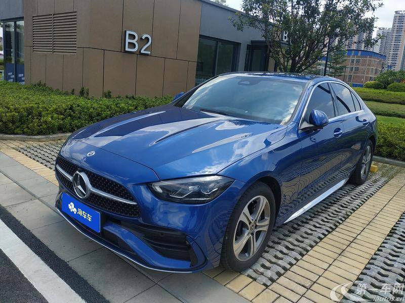 奔驰C级 C200L 2022款 1.5T 自动 运动版 (国Ⅵ) 