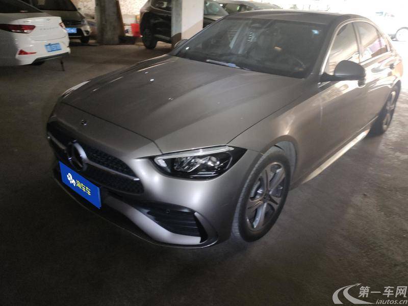 奔驰C级 C200L 2022款 1.5T 自动 运动版 (国Ⅵ) 