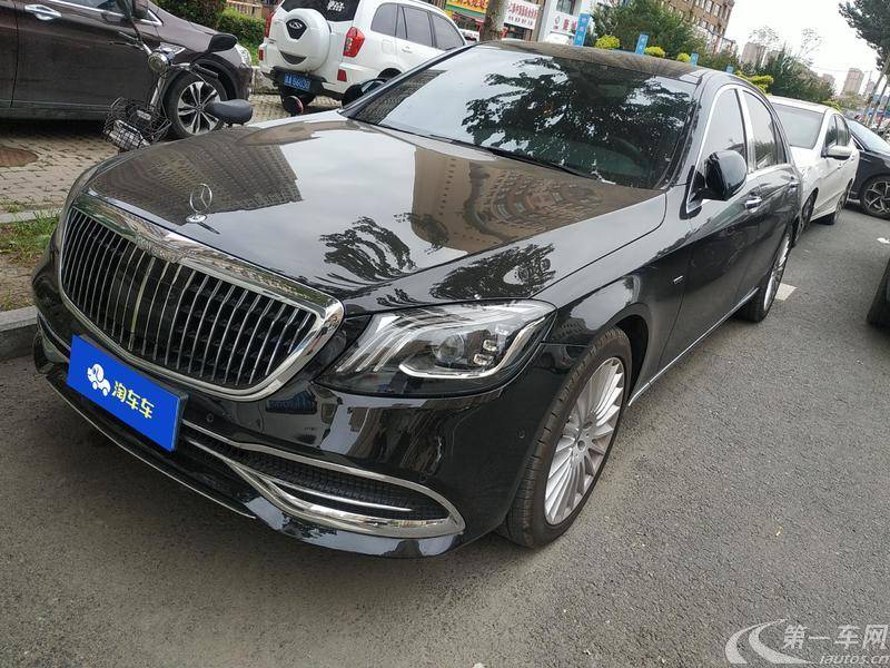 奔驰S级 S350L [进口] 2020款 3.0T 自动 汽油 商务型臻藏版 