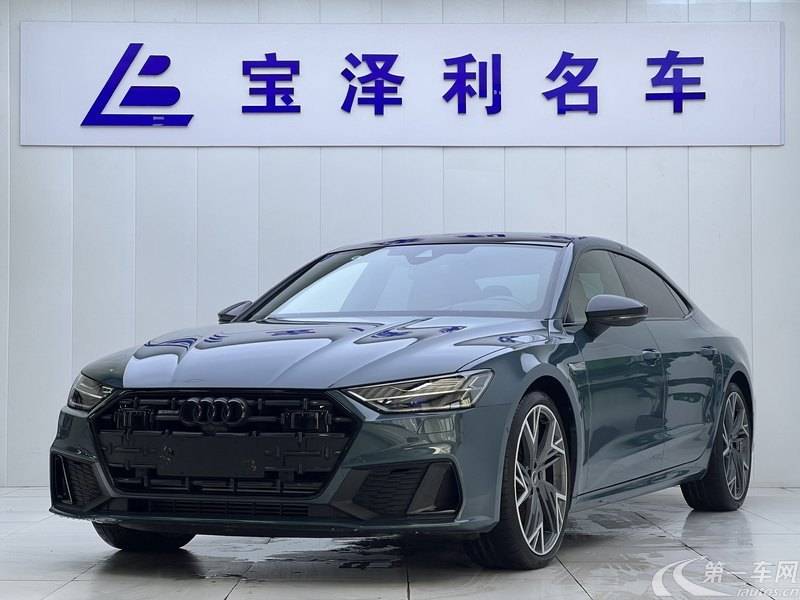 奥迪A7L 55TFSI 2022款 3.0T 自动 S-line-edition-one先行版 (国Ⅵ) 