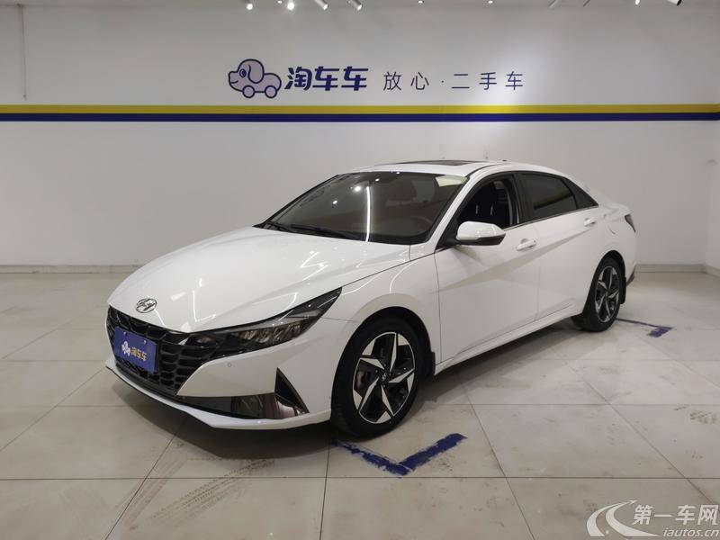 现代伊兰特 2021款 1.5L 自动 4门5座三厢车 LUX尊贵版 (国Ⅵ) 