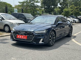 奥迪A7L 55TFSI 3.0T 自动 S-line志远型流晶套装 