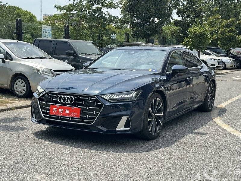 奥迪A7L 55TFSI 2022款 3.0T 自动 S-line志远型流晶套装 (国Ⅵ) 