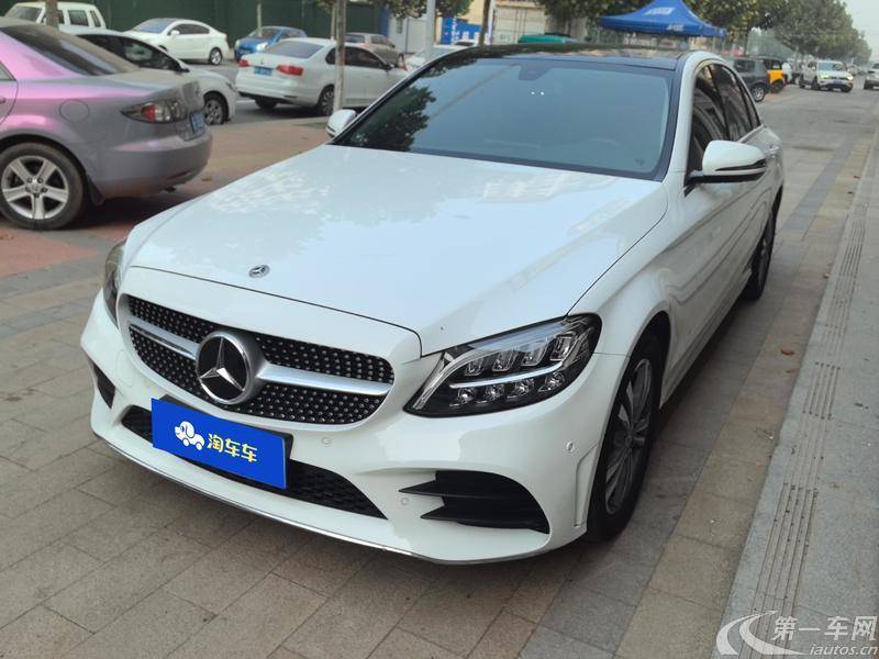 奔驰C级 C200L 2021款 1.5T 自动 时尚型运动版 (国Ⅵ) 