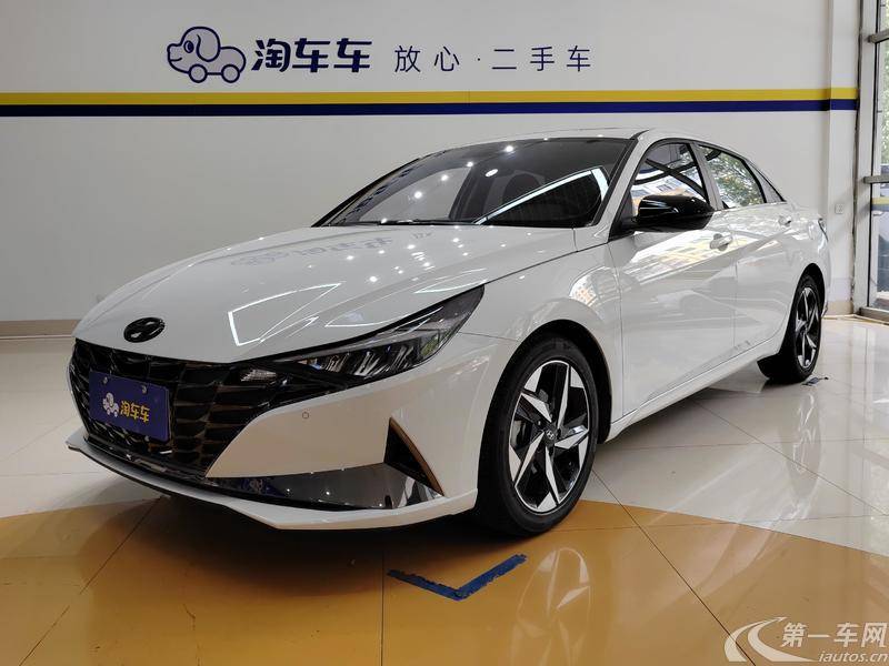 现代伊兰特 2022款 1.5L 自动 4门5座三厢车 GLX精英版 (国Ⅵ) 