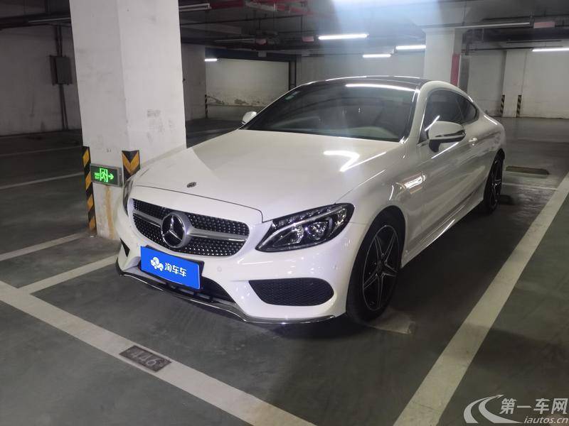 奔驰C级Coupe C200 [进口] 2017款 2.0T 自动 汽油 改款轿跑版 