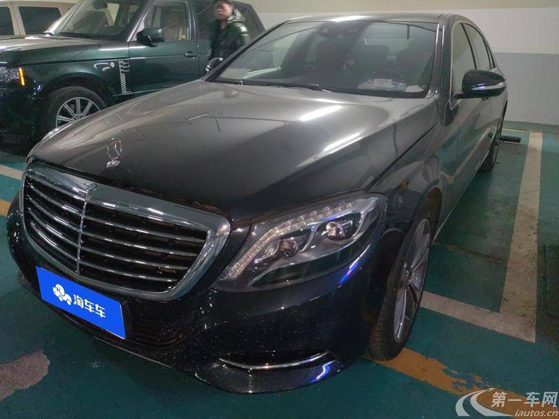 奔驰S级 S400 [进口] 2014款 3.5L 自动 油电混合 加长版 