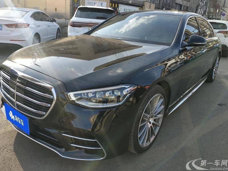 奔驰S级 S450L [进口] 2021款 3.0T 自动 汽油 