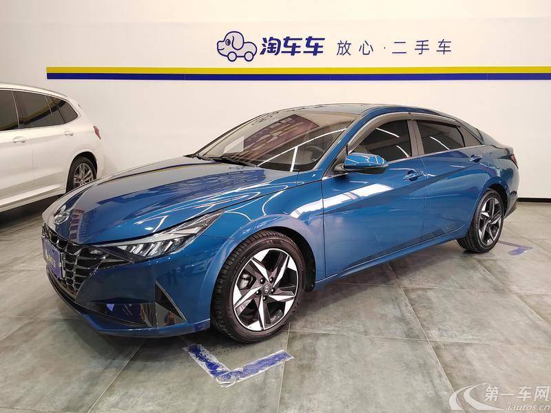 现代伊兰特 2022款 1.5L 自动 4门5座三厢车 LUX尊贵版 (国Ⅵ) 