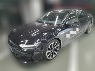 奥迪A7L 45TFSI 2.0T 自动 S-line见远型曜黑套装 