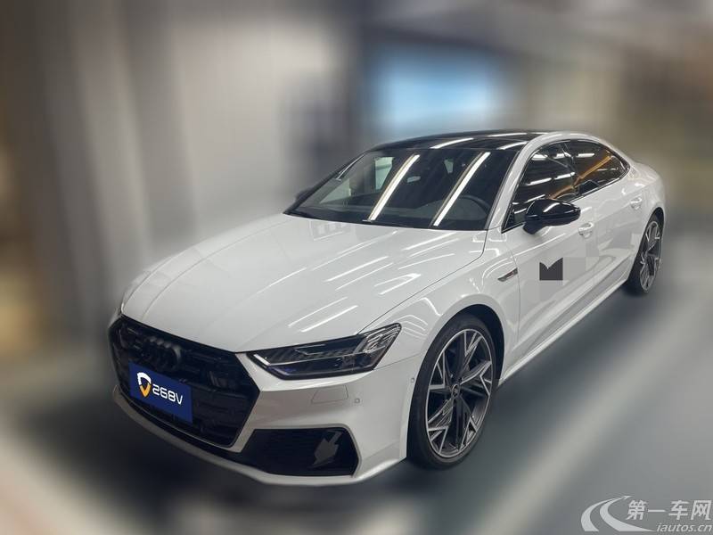 奥迪A7L 45TFSI 2022款 2.0T 自动 S-line白法师版 (国Ⅵ) 