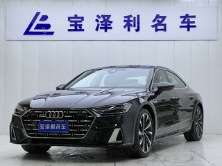 奥迪A7L 45TFSI 2.0T 自动 S-line见远型流晶套装 