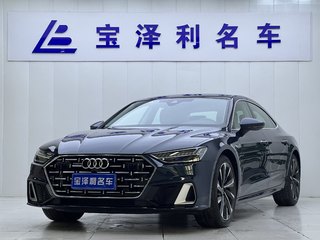 奥迪A7L 45TFSI 2.0T 自动 S-line见远型流晶套装 