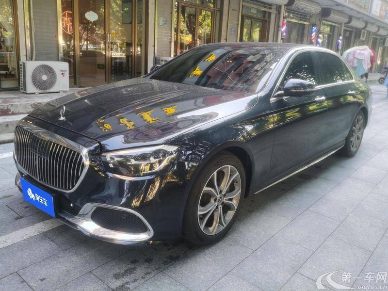 奔驰E级 E300L 2021款 2.0T 自动 汽油 运动尊贵型 (国Ⅵ) 