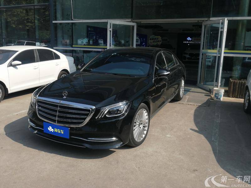 奔驰S级 S350L [进口] 2020款 3.0T 自动 汽油 商务型臻藏版 