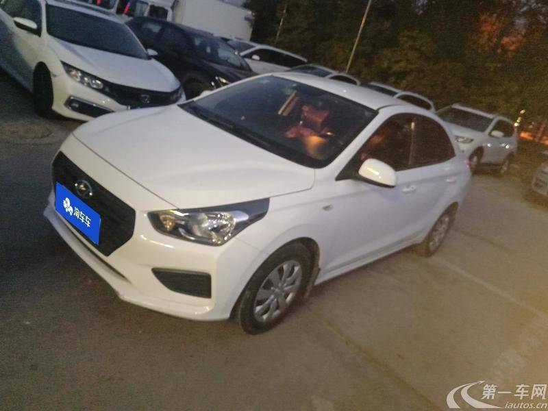 现代瑞纳 2017款 1.4L 手动 4门5座三厢车 焕新版 (国Ⅴ) 
