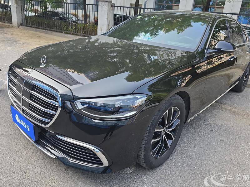 奔驰S级 S400L [进口] 2021款 3.0T 自动 汽油 商务型 (国Ⅵ) 