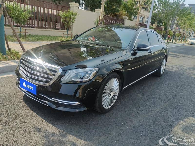 奔驰S级 S350L [进口] 2020款 3.0T 自动 汽油 商务型臻藏版 