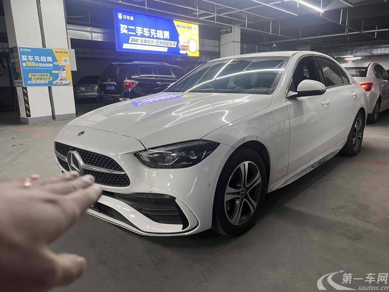 奔驰C级 C200L 2022款 1.5T 自动 运动版 (国Ⅵ) 