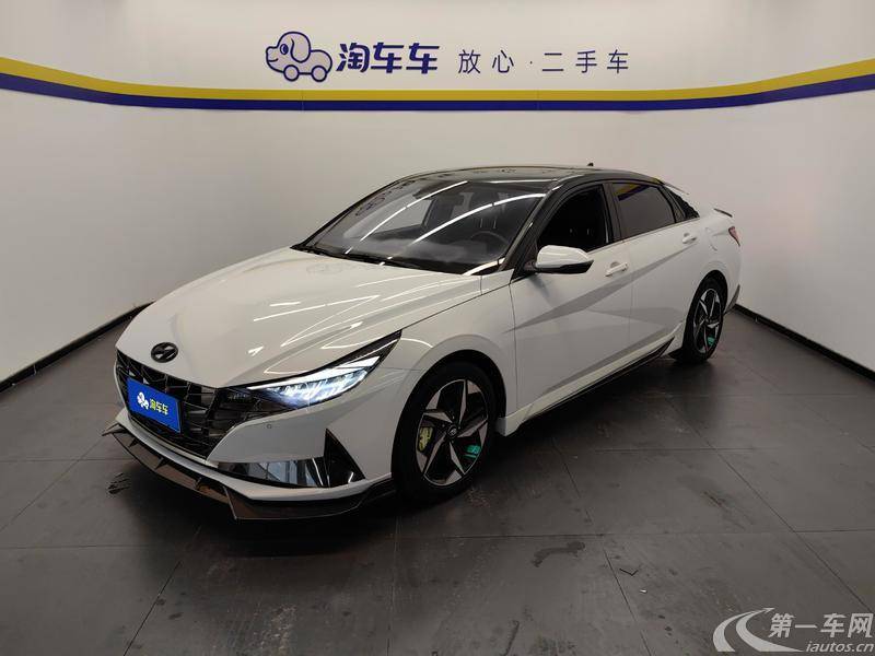 现代伊兰特 2021款 1.4T 自动 4门5座三厢车 LUX尊贵版 (国Ⅵ) 