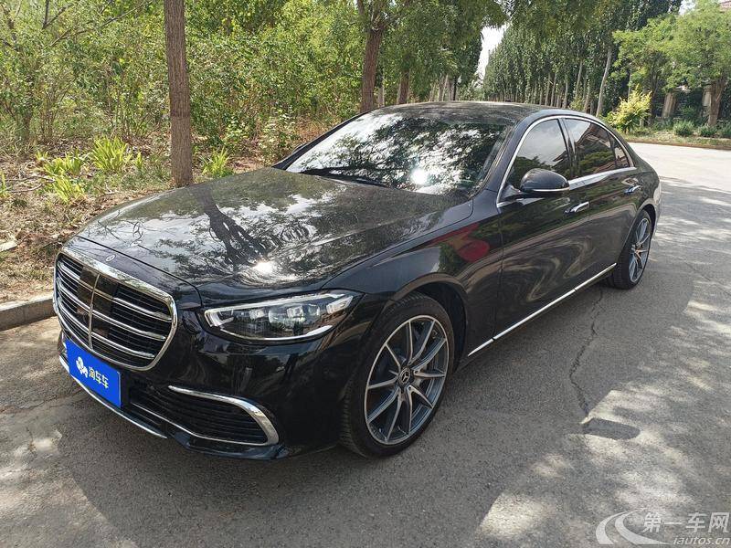 奔驰S级 S400L [进口] 2022款 2.5T 自动 汽油 豪华型 