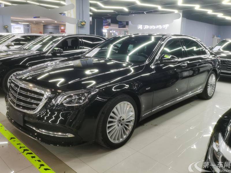 奔驰S级 S350L [进口] 2020款 3.0T 自动 汽油 商务型臻藏版 (国Ⅵ) 