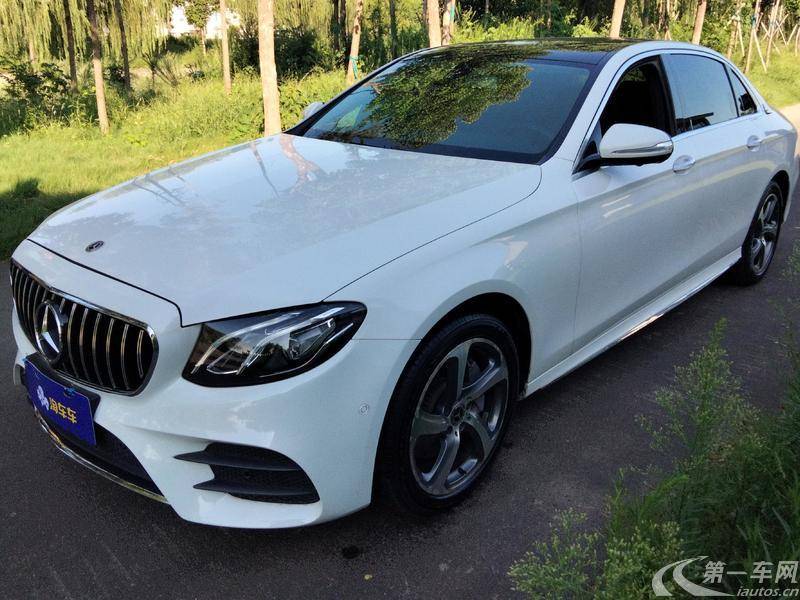 奔驰E级 E300L 2018款 2.0T 自动 汽油 运动豪华型 (国Ⅴ) 