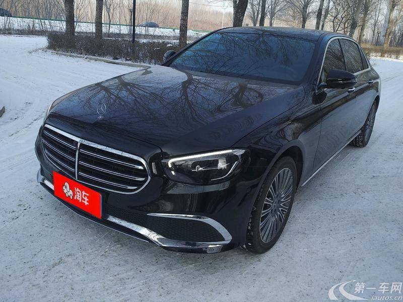 奔驰E级 E300L 2021款 2.0T 自动 汽油 时尚型 (国Ⅵ) 