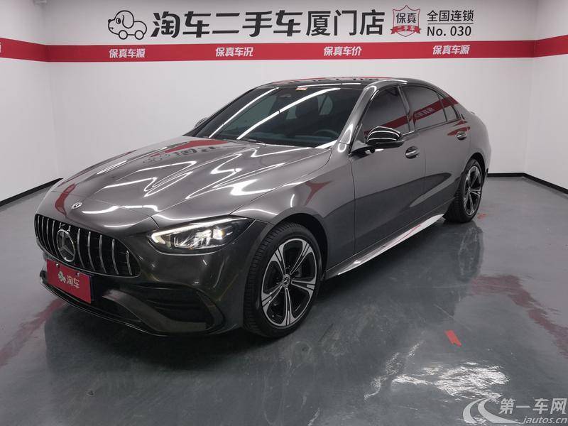 奔驰C级 C260L 2022款 1.5T 自动 改款皓夜运动版 (国Ⅵ) 