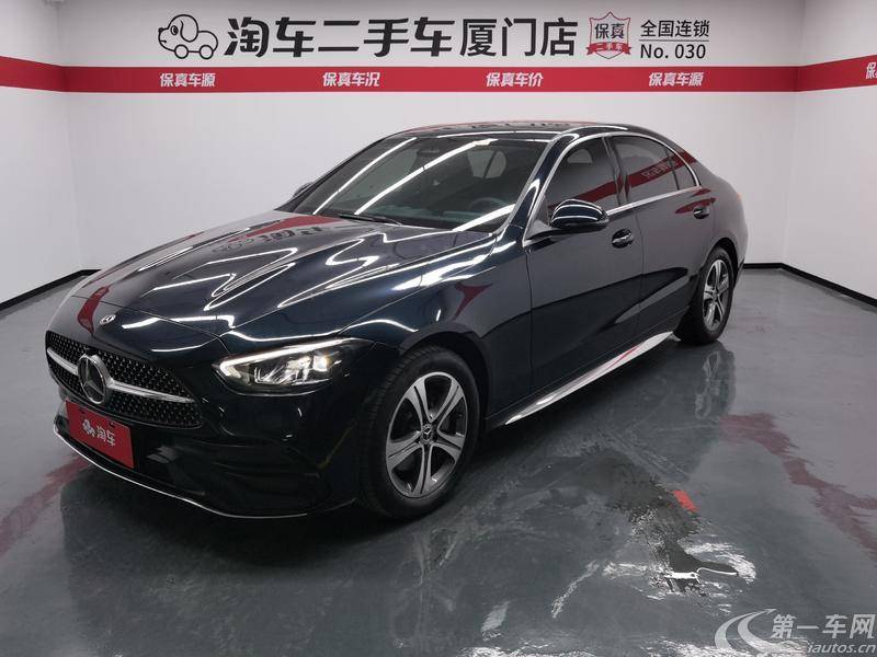 奔驰C级 C200L 2022款 1.5T 自动 运动版 (国Ⅵ) 