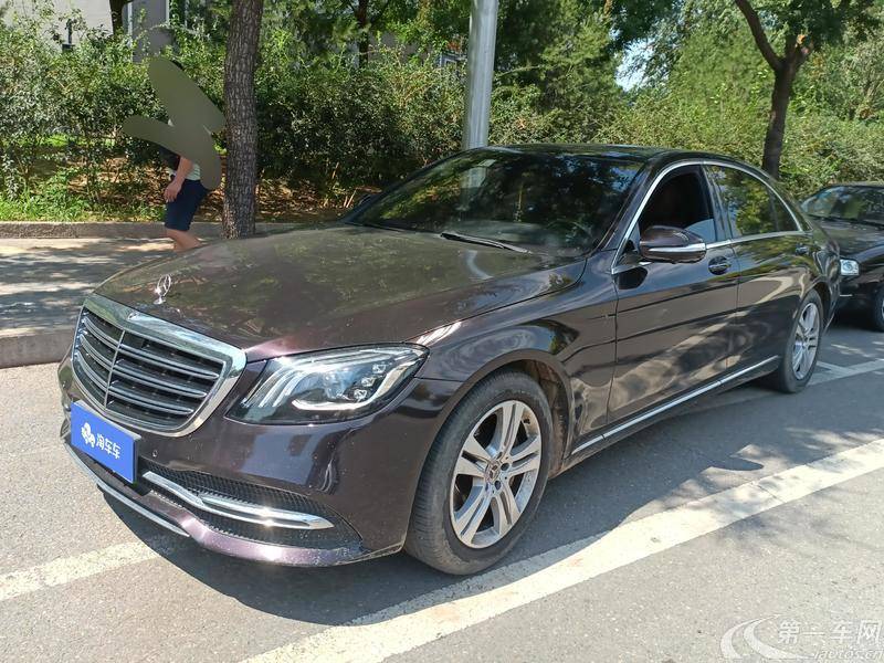 奔驰S级 S350L [进口] 2018款 3.0T 自动 汽油 