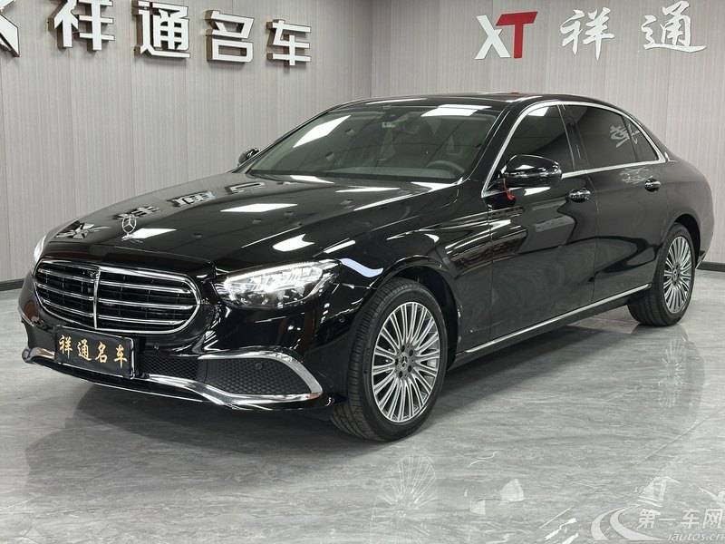 奔驰E级 300L 2022款 2.0T 自动 汽油 时尚型 (国Ⅵ) 