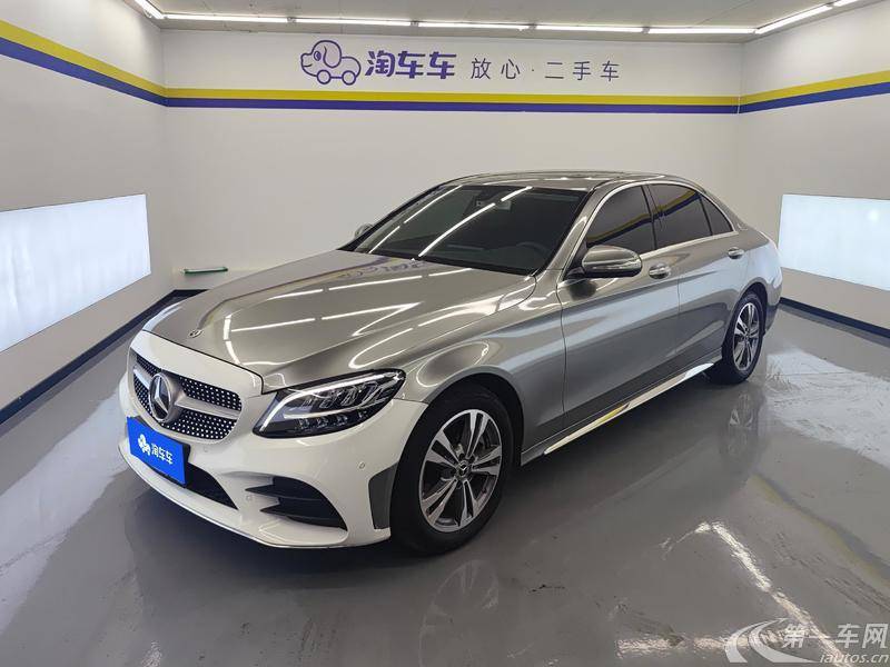 【天津二手奔驰C级】奔驰C级 C200L 2020款 1.5T 自动 时尚型运动版改款