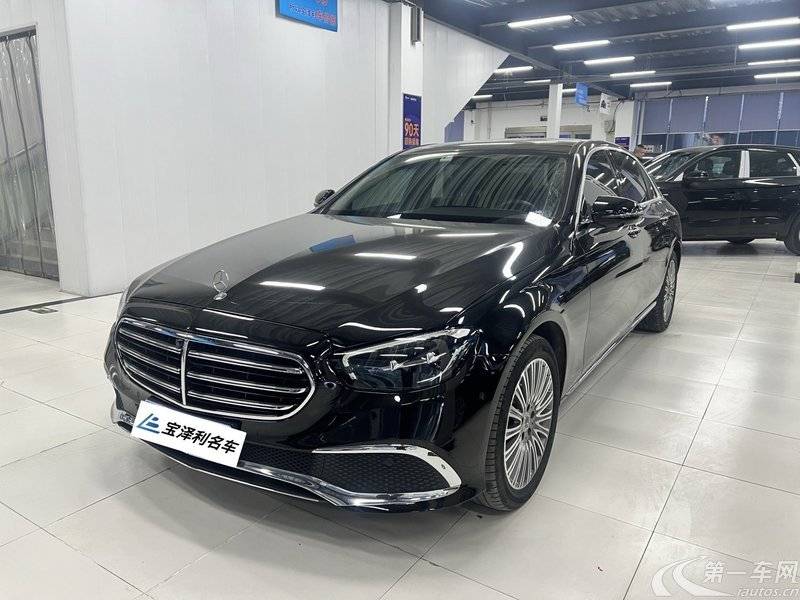 奔驰E级 E300L 2021款 2.0T 自动 汽油 时尚型 (国Ⅵ) 