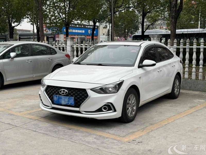 现代悦动 2018款 1.6L 自动 悦值版GLS (国Ⅴ) 