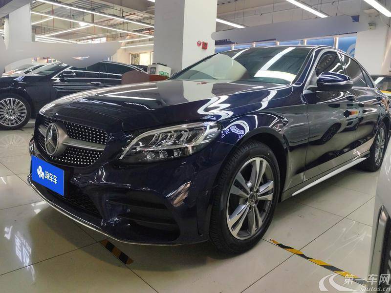 【天津二手奔驰C级】奔驰C级 C180L 2019款 1.6T 自动 时尚型运动版