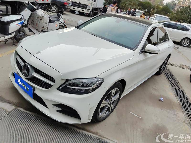 【银川二手奔驰C级】奔驰C级 C260L 2021款 1.5T 自动 运动版