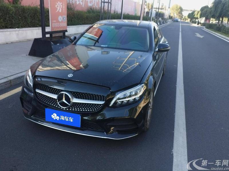 【长沙二手奔驰C级】奔驰C级 C200L 2021款 1.5T 自动 动感型运动版