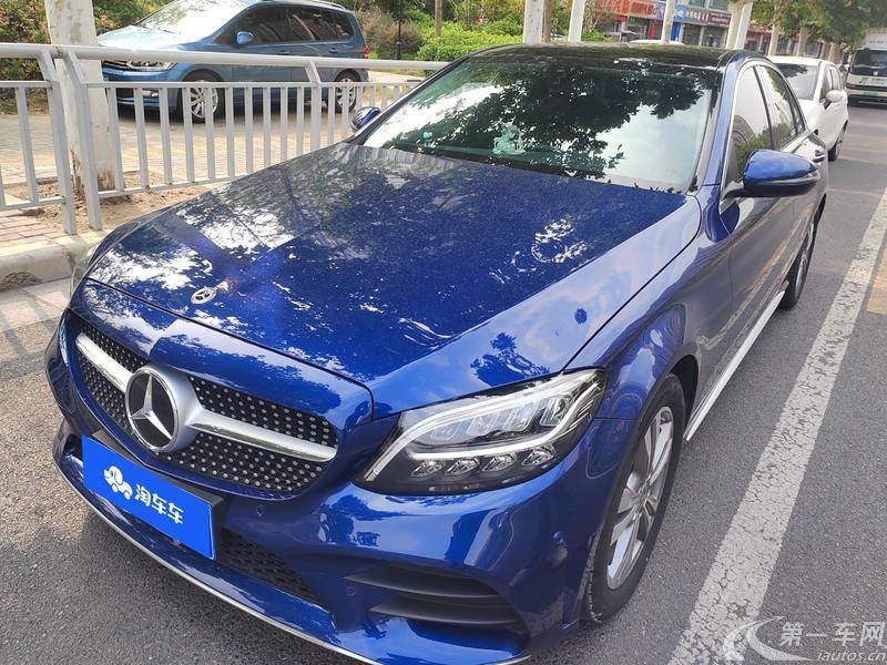 【长春二手奔驰C级】奔驰C级 C200L 2021款 1.5T 自动 时尚型运动版